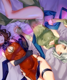 战舰少女同人旗袍